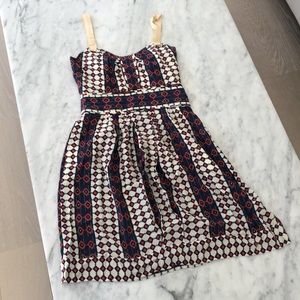 Marc by Marc silk tribal print dress